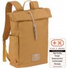 LÄSSIG Green Label Rolltop Backpack curry batoh na rukoväť