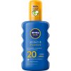NIVEA SUN Opaľovacie mlieko v spreji s OF 20, 200 ml