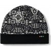 Smartwool Thermal Merino Reversible Cuffed Beanie - oboustranná zimní čepice unisex black deco floral