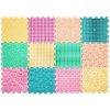 Ortek Masážna podložka Puzzle Mix Pastel 12 prvkov