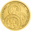 Česká mincovna Zlatá 1/25 oz investičná minca Tolar - Česká republika 2024 stand 1,24 g