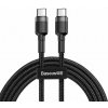 NONAME Baseus CATKLF-HG1 Cafule Kábel USB-C 60W 2m Gray/Black 6953156285231
