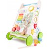 New Classic Toys vozík na aktivity 32 x 32 x 49 cm drevo