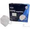 BIOMIC Respirátor FFP2 NR D bez ventilu, jednorazový, biely 1x10 ks ADC
