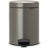 Brabantia Pedálový kôš NewIcon 5L Platinová