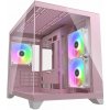 COUGAR PC skříň FV150 RGB Pink Mini tower (CGR-2QA6P-RGB)