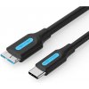 Vention CQABD USB-C, to Micro USB-B 3.0 2A, 0,5m, černý