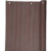 STREND PRO Zástena Polyratan 77 0,9x3 m, UV, 800 g/m2, hnedá-čierna, tieniaca na balkón, s okami