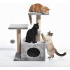 Škrabadlo pre mačku Lôžko Domček Na škrabanie Veža Stĺpik s hračkou Myška