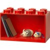LEGO Brick 8 závesná polica červená