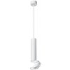 Candellux Luster na lanku TUBA 1xGU10/50W/230V biela CA0361 + záruka 3 roky zadarmo + záruka 3 roky zadarmo