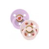 Bibs Studio Colour Ladybug cumlíky kaučuk 2ks Violet Sky Mix