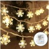 Aigostar B.V. Aigostar - LED Vianočná reťaz 20xLED/3xAA 3,3m vločky B10303Q76 + záruka 3 roky zadarmo