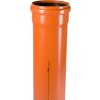 KG KGEM rúrka kanalizačná DN250 2000mm SN4 s hrdlom oranžová