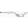Stredný tlmič výfuku Bosal Deutschland GmbH 288-203