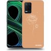 Picasee silikónový čierny obal pre Realme 8 5G - Peonies