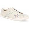 Barefoot tenisky Camper - Sella Houston Kids White Natural bílé