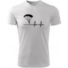 Paragliding EKG - Pánske tričko Fantasy športové - 3XL ( Biela )