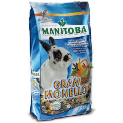 Manitoba Gran Monello Krmivo pre zakrslé králiky a zajace 1 kg