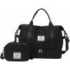 Cestovná taška – príručná batožina s kozmetickou taškou, čierna (Praktické riešenie na cestovanie, šport aj každodenné použitie)