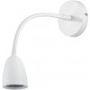 Solight LED nástenná lampička, stmievateľná, 4W (280lm), 3000K, biela (WO54-W) [WO54-W]