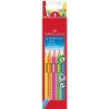 Faber-Castell: GRIP Jumbo set farebných neónových ceruziek - 5 ks
