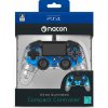Nacon Wired Compact Controller - priehľadná modrá, PS4OFCPADCLBLUE