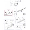 PRWNG08HS set motorček, držiak, slimák pre Wingo3524 HS