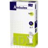 Ambulex rukavice LATEX veľ. S, nesterilné, pudrované 1x100 ks
