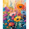 Diamantový obraz Maľované kvety