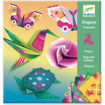 Origami Tropické zvieratá