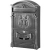 Strend Pro Poštová schránka hliníková ANTIQUE silver 255x90x410mm