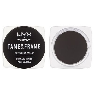 NYX Professional Makeup Tame & Frame Tinted Brow Pomade voděodolná pomáda na obočí 5 g odstín 05 Black