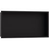 Hansgrohe XtraStoris Original - Výklenok do steny s rámom, 30x60x10 cm, matná čierna 56064670