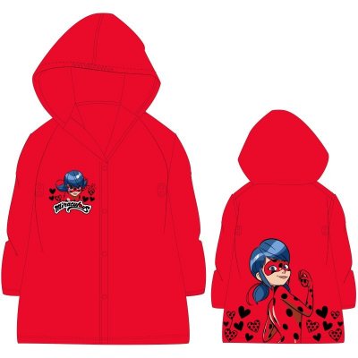 E plus M pláštenka Kúzelná lienka so srdiečkami Miraculous Ladybug