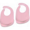Silikónový podbradník Relaxdays ružový 2 ks