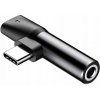 Baseus CATL41-01 Rozbočovač USB-C/3.5mm, černý