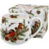 HRNČEK porcelánový vianočný vtáčik 300 ml