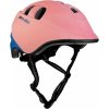 Spokey Cherub Dětská cyklistická přilba In-Mold, 52-56 cm, růžovo-modrá