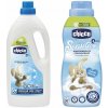 Chicco Prostriedok prací detský Sensitive 1,5 l + Aviváž konc. Sladký Púder 750 ml
