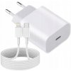 RÝCHLA NABÍJAČKA 25W PRE iPhone + KÁBEL LIGHTNING USB-C TYP C