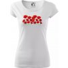Vlčí mak v rade Dámske tričko Pure Biela