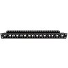 SCHRACK 19''patchpanel AMPARO pre 24 keystone SFA/SFB neosadený, 1U HSER0240SP