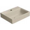 Nástenné umývadlo obdĺžnikové GSI béžové