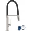 Grohe Feel - Drezová batéria s flexibilným ramenom, supersteel - 31489DC0