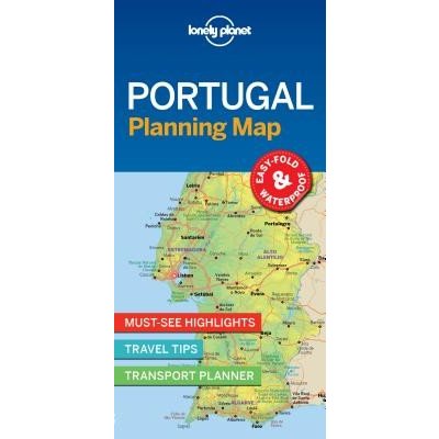 Lonely Planet Portugal Planning Map Lonely PlanetSheet map folded