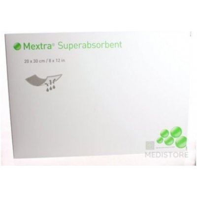 Mextra Superabsorbent 20 x 30 cm superabsorbujúci obväz 10 ks