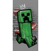 Jerry Fabrics osuška Minecraft Metro Art Creeper 70 x 140 cm