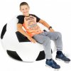 Sedacia vak - lopta 100 cm - čierno-biely