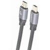 GEMBIRD Kabel HDMI 2.0, 1m, opletený, černý, blister CCBP-HDMI-1M